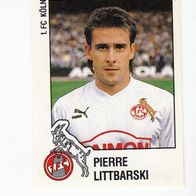 Panini Fußball 1988 Pierre Littbarski 1. FC Köln Bild Nr 167