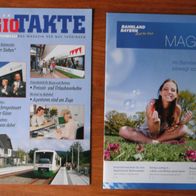 Bahnland Bayern-Magazin 1/2011 und Thüringer Regio-Takte September 2005