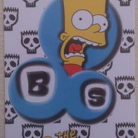 Postkarte The Simpsons Bart screaming