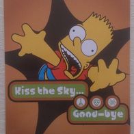Postkarte The Simpsons Bart Kiss the sky... Good-bye