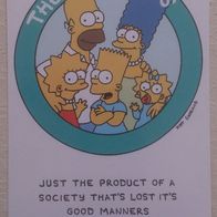 Postkarte The Simpsons Family portrait