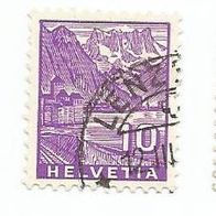 Briefmarke Schweiz: 1934 - 10 Rappen - Michel Nr. 272