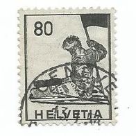 Briefmarke Schweiz: 1959 - 80 Rappen - Michel Nr. 683