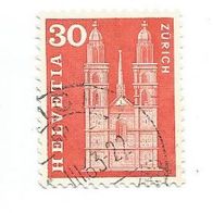 Briefmarke Schweiz: 1960 - 30 Rappen - Michel Nr. 701 x
