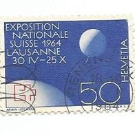 Briefmarke Schweiz: 1963 - 50 Rappen - Michel Nr. 784