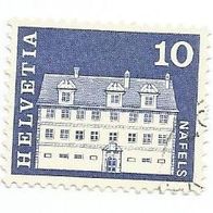 Briefmarke Schweiz: 1968 - 10 Rappen - Michel Nr. 879