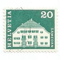 Briefmarke Schweiz: 1968 - 20 Rappen - Michel Nr. 881