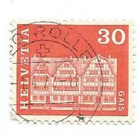 Briefmarke Schweiz: 1968 - 30 Rappen - Michel Nr. 882