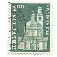 Briefmarke Schweiz: 1968 - 1 Franken - Michel Nr. 884