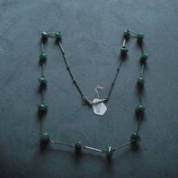 Halskette, Damenkette, Kette, Schmuck Women´s Necklace Jewellery grün DHK-02