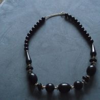 Halskette Damen Schmuck Women´s Necklace Jewellery Schwarz DHK-03