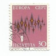 Briefmarke Schweiz: 1972 - 30 Rappen - Michel Nr. 969