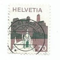 Briefmarke Schweiz: 1973 - 70 Rappen - Michel Nr. 1011