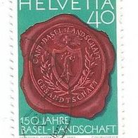 Briefmarke Schweiz: 1983 - 40 Rappen - Michel Nr. 1255