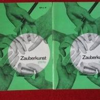 Zaubertrick Zauberkunst Hefte 1 und 3 / 1976 - Zeitschrift
