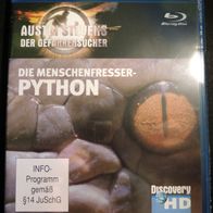 Blu-ray Film Doku Discovery HD Atlas Die Menschenfresser-Python - neu OVP