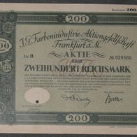 Lot 100 x I. G. Farbenindustrie Aktiengesellschaft 1925 200 RM