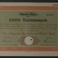 Bayerische Hypotheken- und Wechsel-Bank 1931 1000 RM