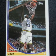 1993-94 Topps #51 David Benoit - Jazz