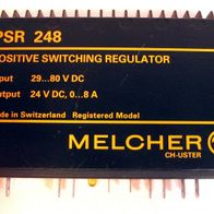 Melcher PSR 248 Positive Switching Regulator - Made in Switzerland - gut erhalten