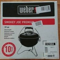 Weber Holzkohlegrill Smokey Joe Original Ø 37 cm schwarz NEU !!
