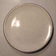 Speiseteller Waechtersbach braun meliert schwarzer Rand Ø25,5cm
