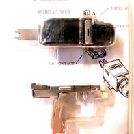 Industrial Ethernet Connector Stecker 4-polig geschirmt P/ N 1903526-1 AMP/ Tyco OVP