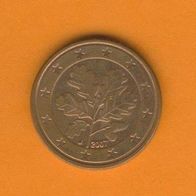 Deutschland 5 Cent 2007 J