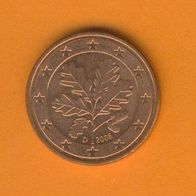 Deutschland 5 Cent 2008 D