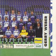 Arminia Bielefeld Panini Sammelbild 1998 Mannschaftsbild 2 Bildnummer 356