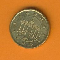 Deutschland 20 Cent 2017 D