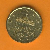 Deutschland 20 Cent 2018 G