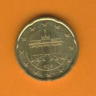Deutschland 20 Cent 2018 F