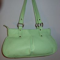 Handtasche, Damentasche, Schultertasche, Tasche, Shoulder Bag ara, Lindgrün HT-13099
