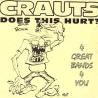 V/ A - Crauts does this hurt ? 7" (1993) Anticlockwise, Blow Job, Stinkebreit