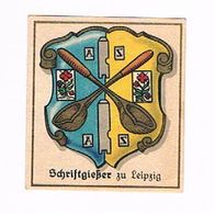 Aurelia Zunftwappen Schriftgießer zu Leipzig Nr 20