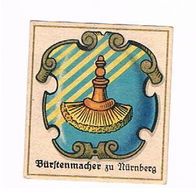 Aurelia Zunftwappen Bürstenmacher zu Nürnberg Nr 39