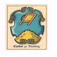 Aurelia Zunftwappen Claiber zu Nürnberg Nr 40