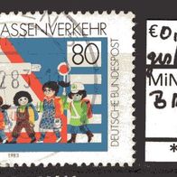 BRD / Bund 1983 Kind und Straßenverkehr MiNr. 1181 Vollstempel