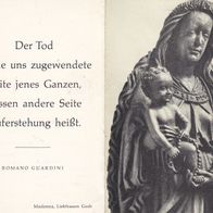 Heimatbeleg (176) Totenzettel Johanna Laukens Stenmanns * 22.06.1901 Goch