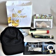 Bitburger Brauerei 7 Werbeartikel u.a Basecap, Zapfhahn, DFB Pokal Flaschenöffner Neu