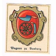 Aurelia Zunftwappen Wagner zu Boxberg Nr 52