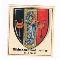 Aurelia Zunftwappen Bildmacher und Sattler zu Brügge Nr 59