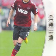 1. FC Nürnberg Topps Chrome Trading Card 2013 Daniel Ginczek Nr.177