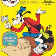 Micky Maus Comic Heft Nr. 43 vom 21.10.1980 Walt Disney