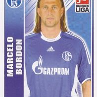 Schalke 04 Topps Sammelbild 2009 Marcelo Bordon Bildnummer 359