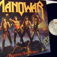 Manowar - Fighting the world - ´87 Atco Lp - mint !!