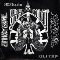 Unholy Grave / Catheter - Split 7" (2003) Limited 1003 / USA / Japan Grindcore