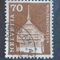 Briefmarke Schweiz: 1967 - 70 Rappen - Michel Nr. 862