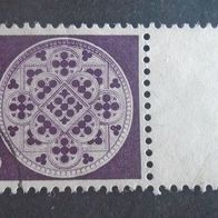 Briefmarke Schweiz: 1974 - 1,00 Franken - Michel Nr. 1035 + Rand